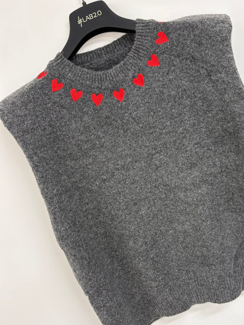 Gilet Cuoricini