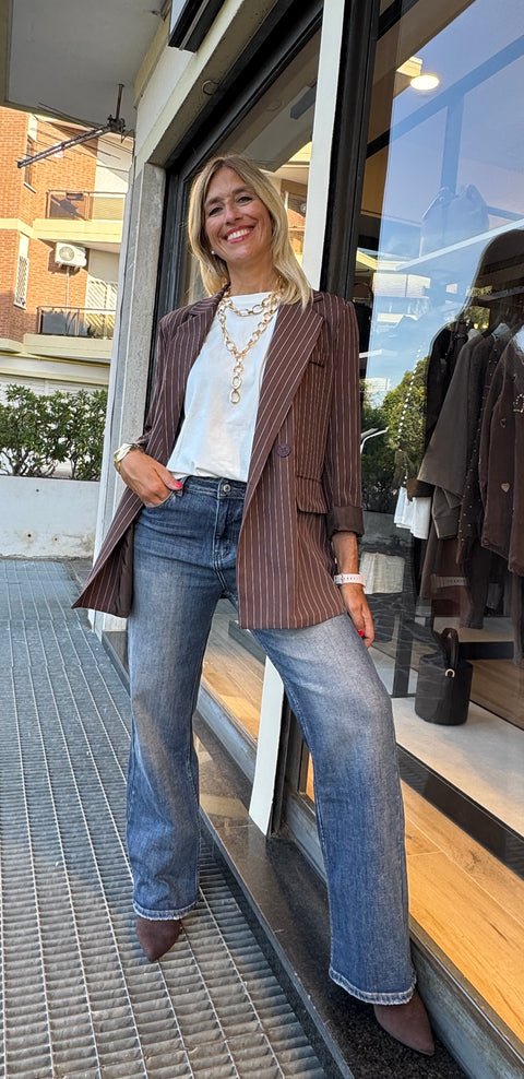 Blazer Ginevra Marrone