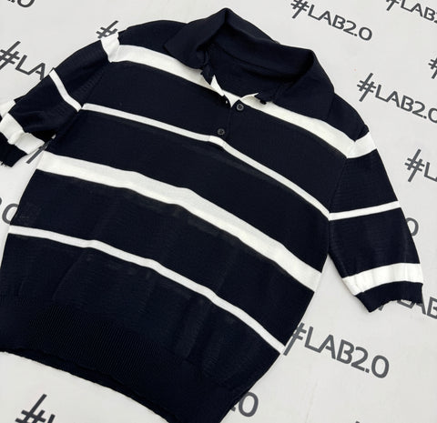 Polo Arisa Nero Bianco