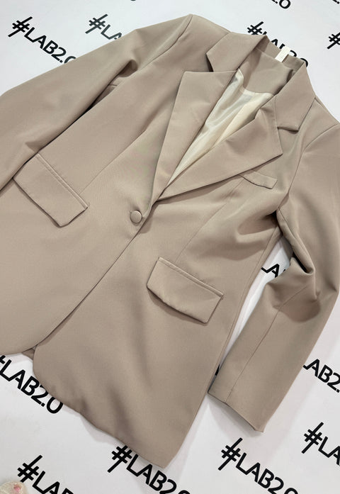 Blazer Terry Beige