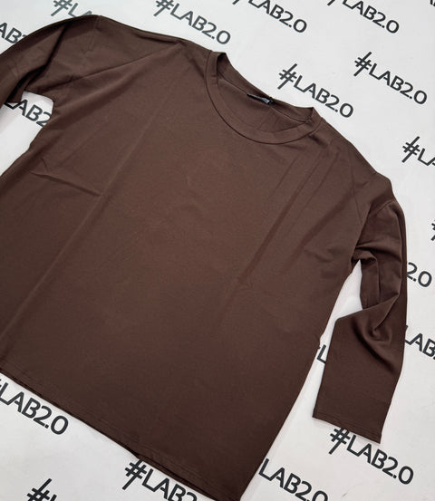 T-shirt Eva Marrone