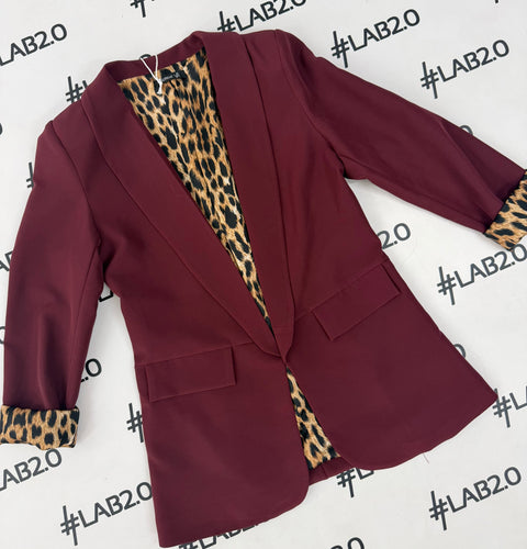 Blazer Urban Bordeaux
