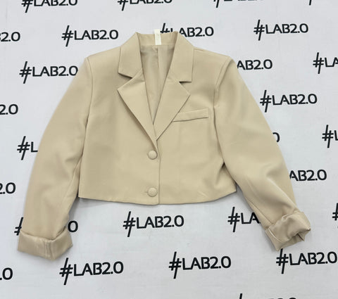 Blazer Crop Jasmine Beige