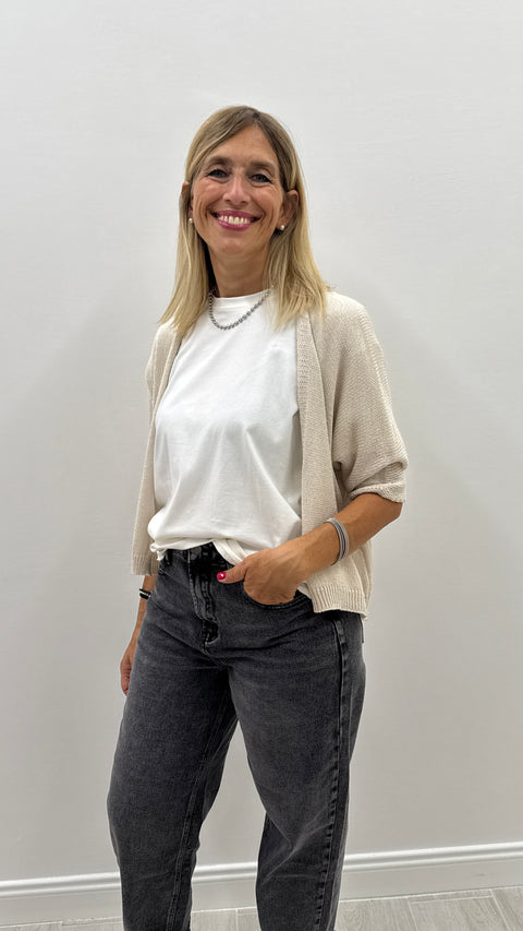 Boléro Denise Beige