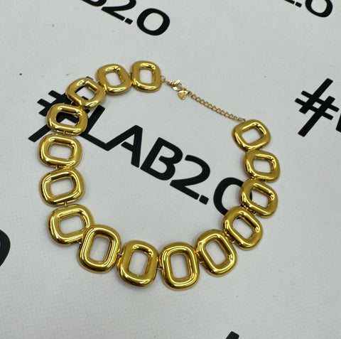 Collana Camelia Oro