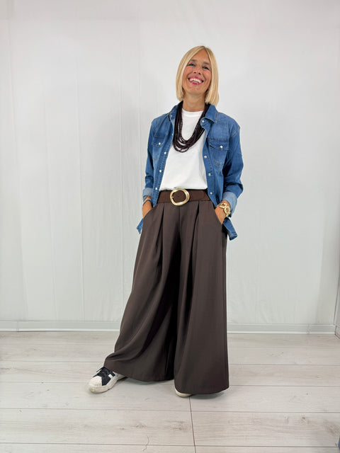 Panta-gonna Laura Marrone