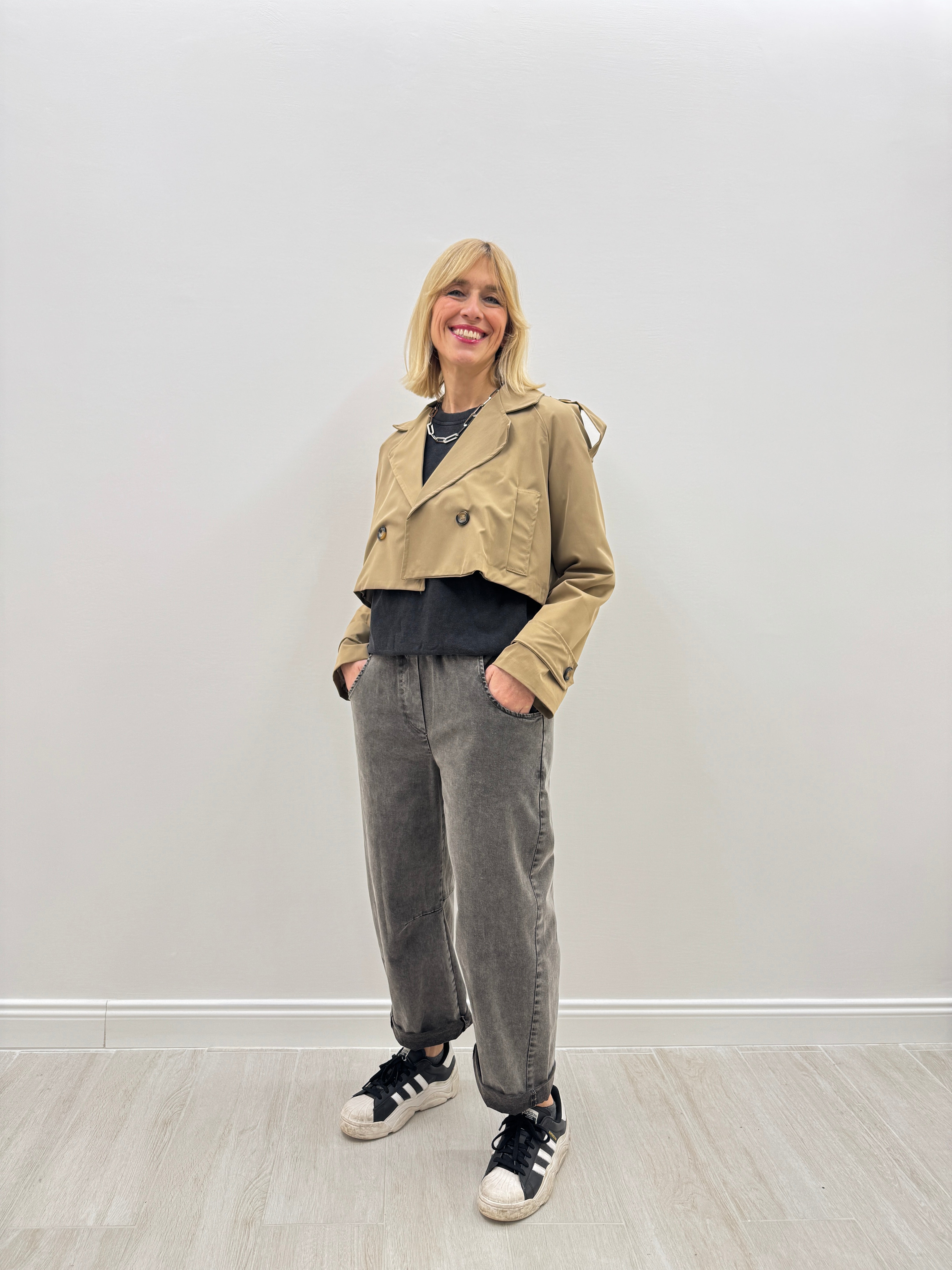 Trench Crop Camel – Lab 2.0 Shop
