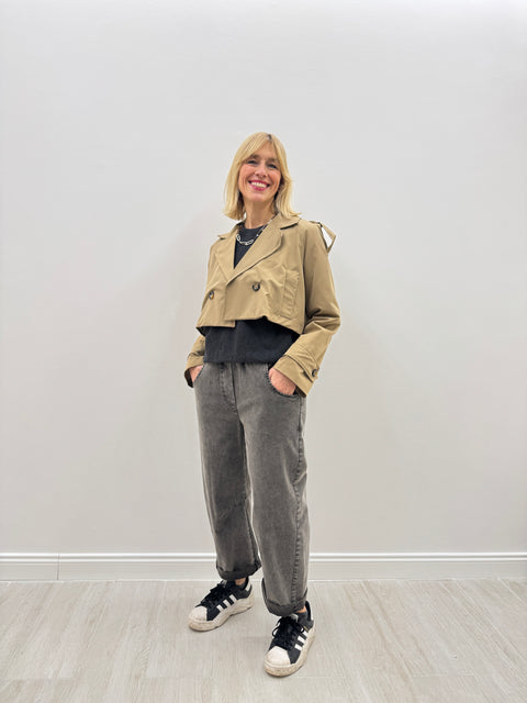 Trench Crop Camel