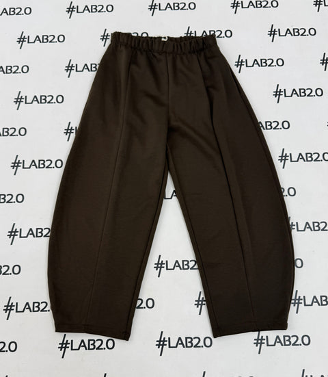 Rhianna Brown Barrel Trousers