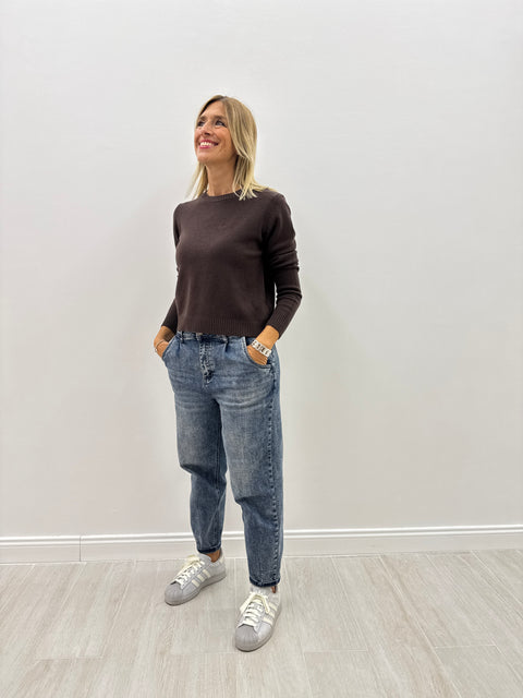 Maglioncino Beatrice Marrone