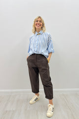 Pantalone Giorgia Cotton Marrone