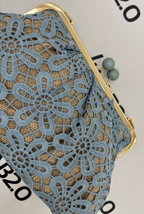 Light blue Paris bag