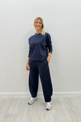 Pantalone Rhianna BARREL Blu