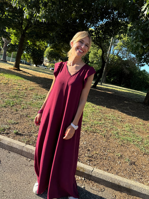 Tuta Arianna Burgundy