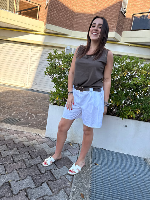 Pantaloncino Zante Bianco