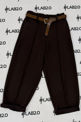 Pantalone Letizia Marrone
