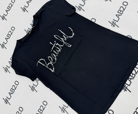 T-Shirt Beautiful Nero