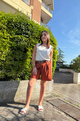 Pantaloncino Zante Ruggine