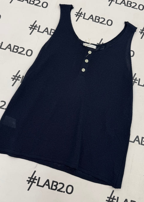 Blue Cindy Tank Top