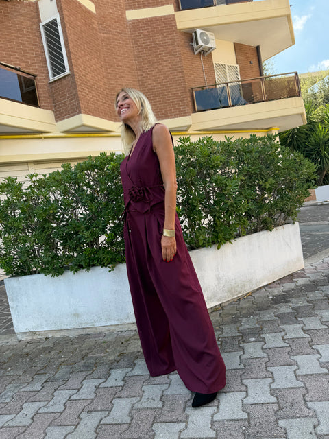 Outfit Rossella Bordeaux