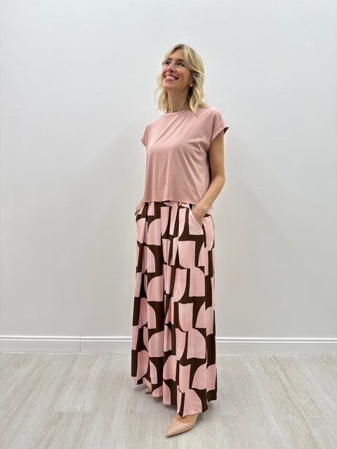 Pantalone Fiona Marrone