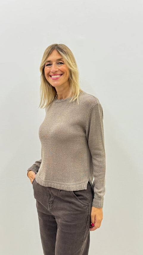 Maglioncino Barbara Tortora