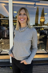 Maglioncino Miuccia Grigio