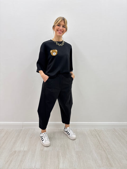 Maglietta  Little Bear Nera
