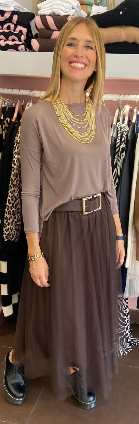 Maglia Polly Tortora