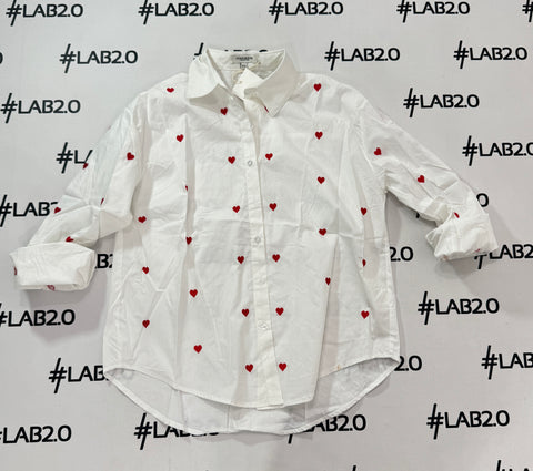 Camicia Love Bianca