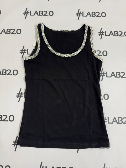 Canottierina Beatrice Nera