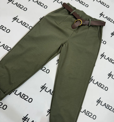 Pantalone Momy Spring Militare