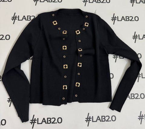 Cardigan Aurora Nero