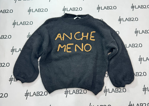 Maglione Anche Meno Nero