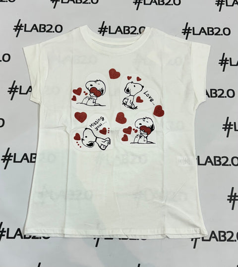 T-shirt Snoopy in Love