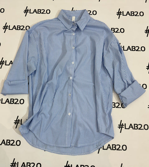 Camicia  Righe Azzurre