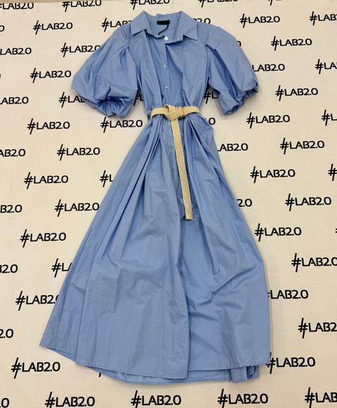 Vestido Posillipo Celeste