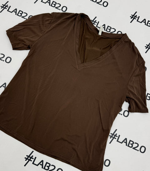 T-shirt Bia Marrone