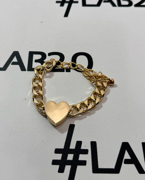 Bracciale Heart Gold