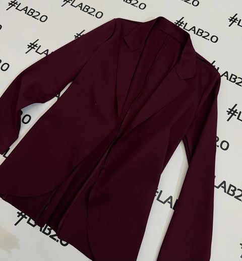 Blazer Funny  Bordeaux