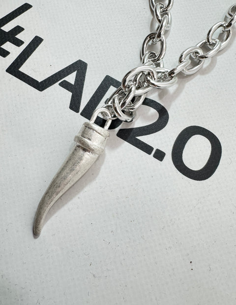 Collana Corno Argento