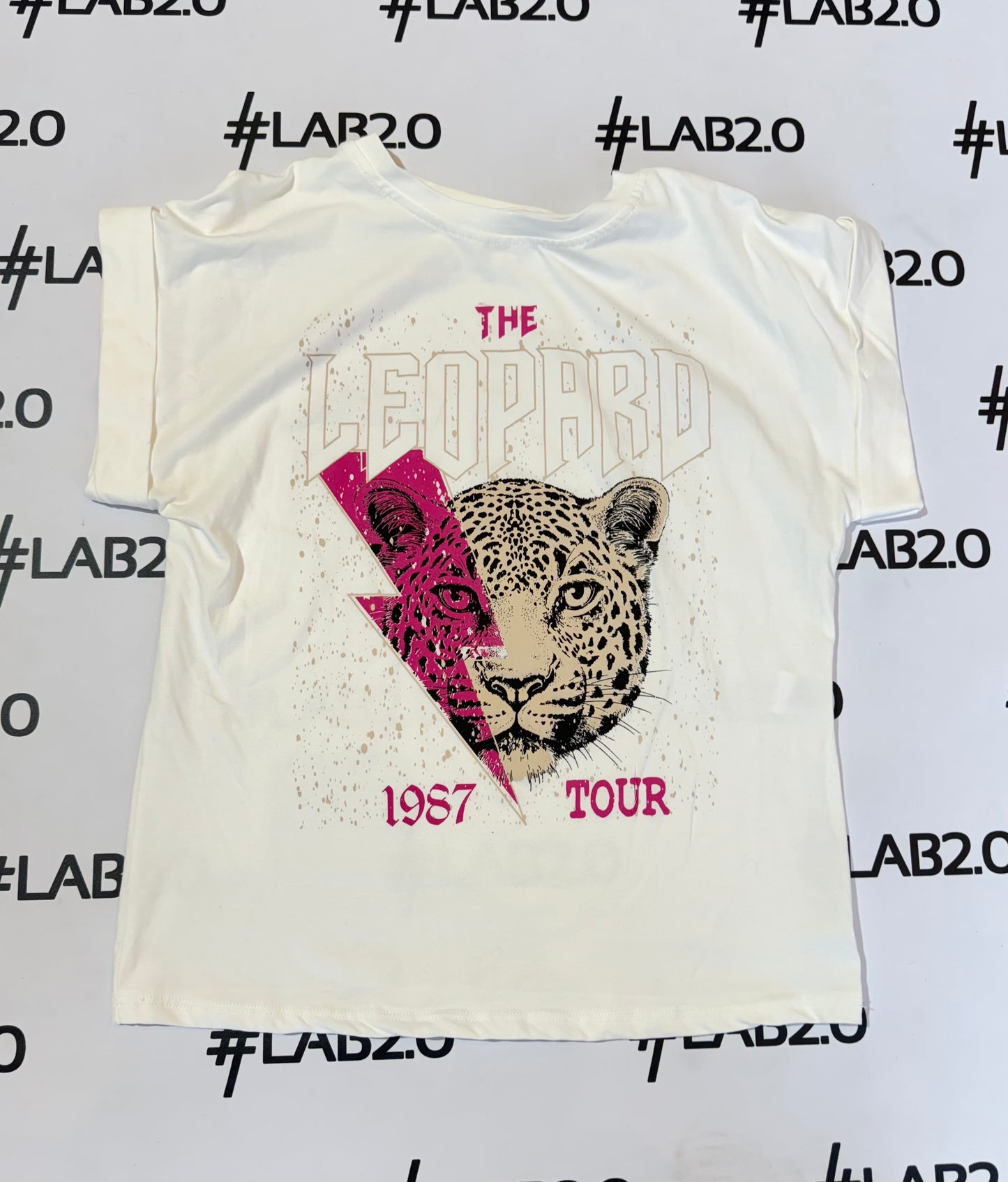 T-Shirt Tiger White – Lab 2.0 Shop