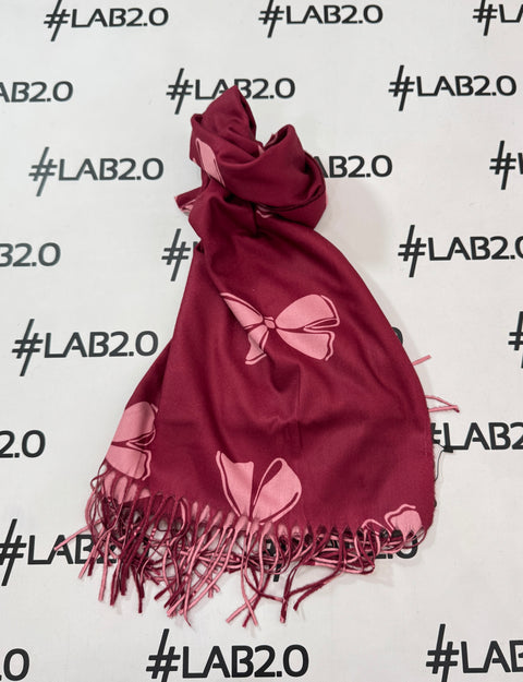 Sciarpa Fiocchi Bordeaux