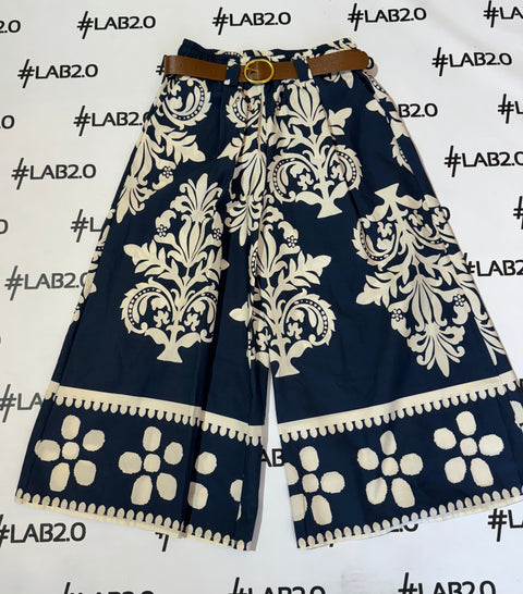 Gonna-pantalone Blu