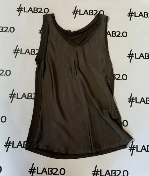 Canottiera Bia Marrone