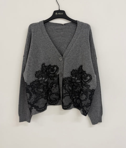 Cardigan Marisa Grigia