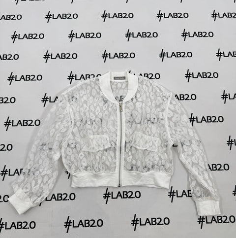 Bomber Velo Bianco