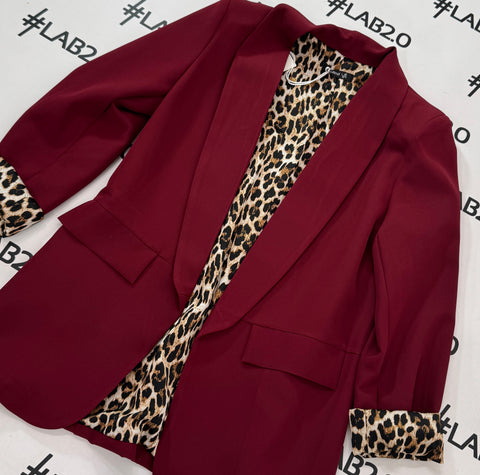 Blazer Urban Bordeaux