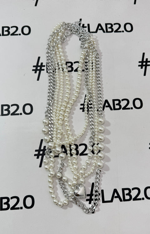 Collana Hope Silver Bianco