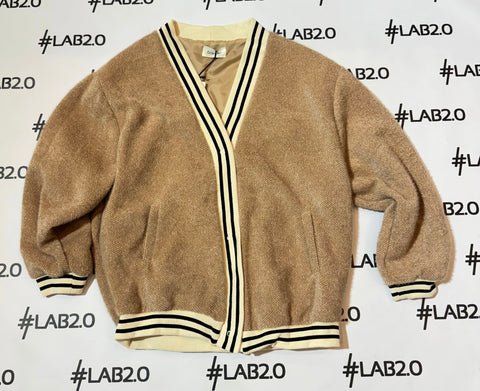 Cardigan Fluffy Beige